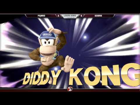VS Weekly 3/9/17 - Losers Semis - Seibrik (Cloud) vs. MVD (Diddy) - Smash 4
