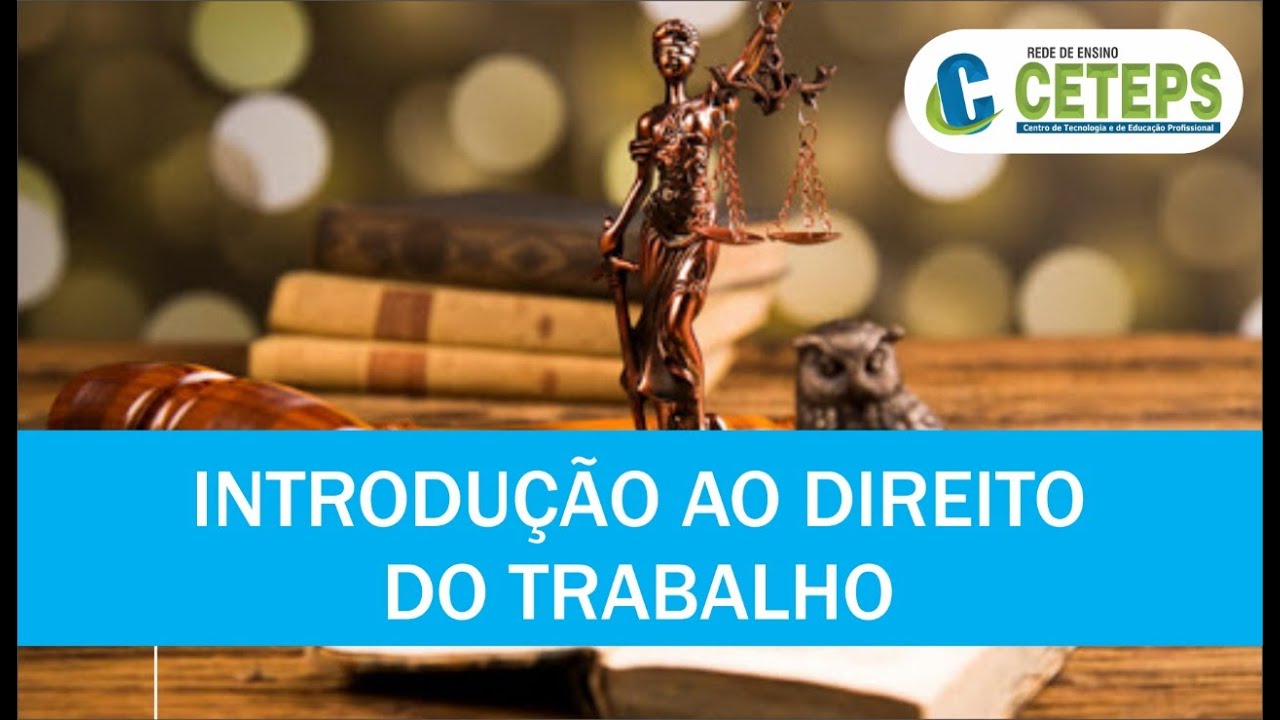 TSJ Introdução ao Direito do Trabalho Segurança e Medicina do Trabalho   Parte 1