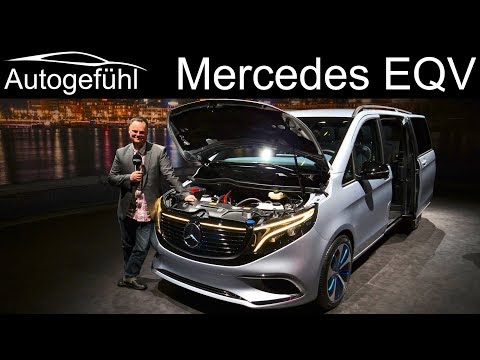 The electric V-Class: Mercedes EQV REVIEW - Autogefühl