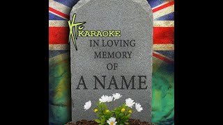 XTC Karaoke - "In Loving Memory Of A Name"