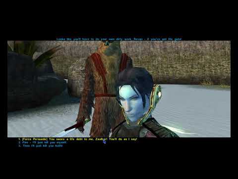 Kotor 1 - Making Zaalbar Kill Mission