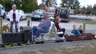 preview picture of video 'Roscommon Central Railroad Fireman's Memorial Run'