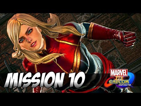 MARVEL vs CAPCOM: INFINITE · Captain Marvel Mission 10