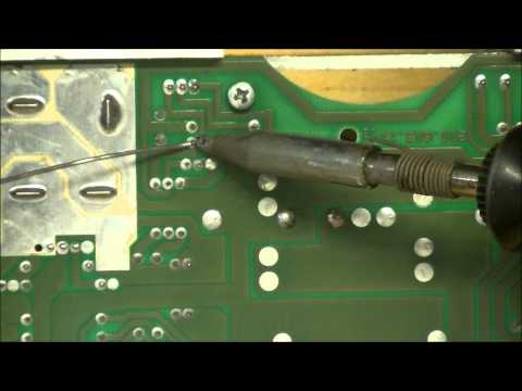 Resoldering of cold solder joints