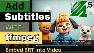 Add Subtitles to Video with FFmpeg | Embed SRT into MP4 & MKV thumbnail