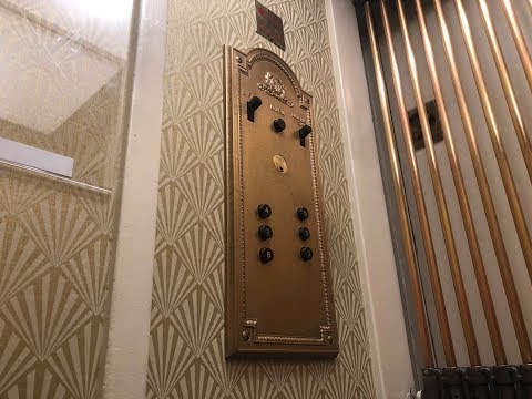 Vintage OTIS Gated Otis Elevator - Hampton Hall - Oakland, PA