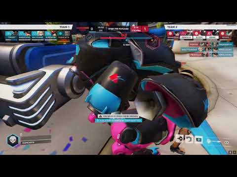 Reinhardt/Zarya, Diamond (c), Blizzard World (FromEarth) [pick the right tank, Rein/Zarya mechanics]