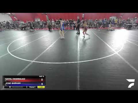 122 Lbs Cons. Round 2 - Nayeli Rodriguez, IL Vs Josie Barham, IL 5dbc