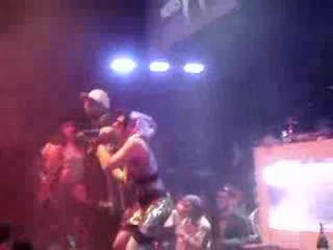 PEACHES  & TONE LOC perform "Wild Thing" at URB party LA