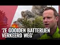 Brand en rookwolk kwam waarschijnlijk door batterijen