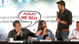 Salman Khan GETS ANGRY On Manish Paul For Touching Katrina Kaif video