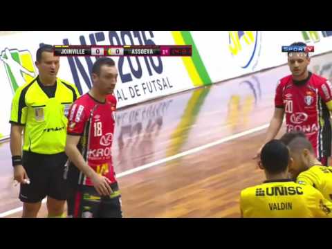 JEC Krona 1-2 Assoeva Liga Futsal LNF 2016 semfinais 2016 part 1