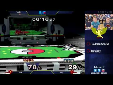 SMYM Top 64 Bracket - Dart (Marth) vs Nude (Falcon)