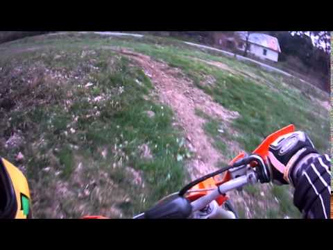 KTM 525 Sx  onboard