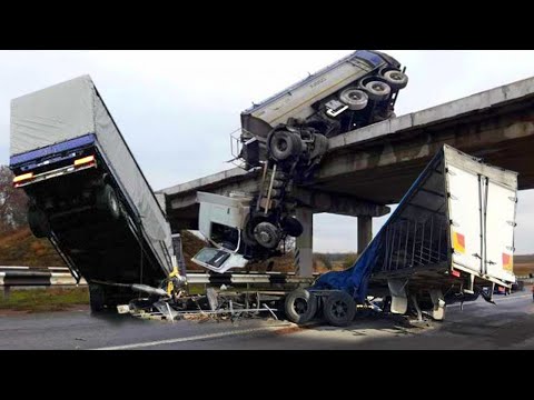 TOP 20 Dangerous Truck, Car & Dozer Operation Fail - Fastest TRUCK Crossing River & Bad Muddy Roads