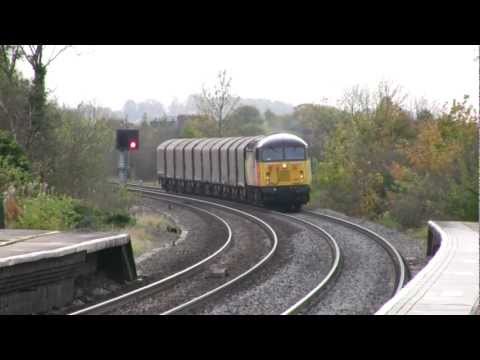 56087 6E07 Washwood Heath - Boston Docks @ Tamworth 26/10/12