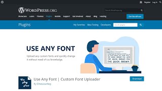 How To Use Any Font in Your WordPress Website for Free? Part 1: Install and Setup