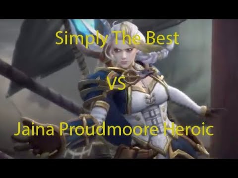 Simply The Best Vs Jaina Proudmoore Heroic - Retribution Paladin PoV