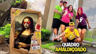 DEIXARAM UM QUADRO AMALDIÇOADO NA MANSÃO DOS ROSA *Ficamos presos ?