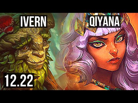 IVERN vs QIYANA (JNG) | 3/1/11, 1.8M mastery, 300+ games | EUW Diamond | 12.22