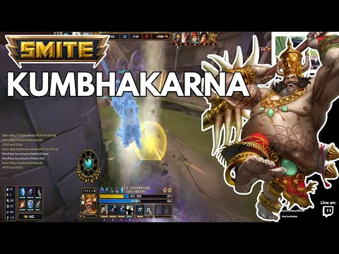First Time Using KUMBHAKARNA – SMITE Gameplay Ep.72