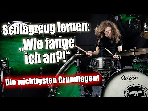 Learning to play the drums: "How do I start?"