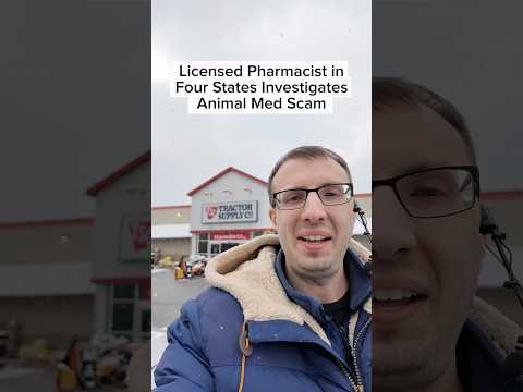 Licensed Pharmacist Exposes ANIMAL medication SCAM