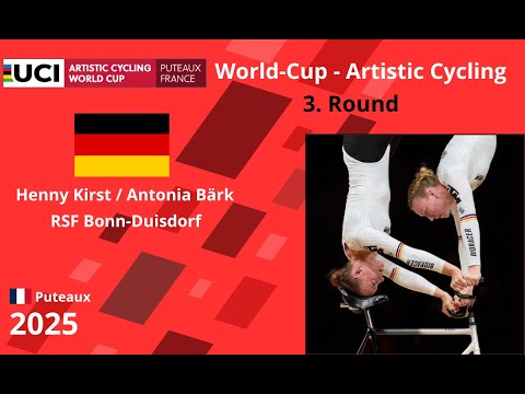 [Kunstrad WC-2025 3.Round Puteaux] Henny Kirst / Antonia Bärk [AC  Pairs Women]