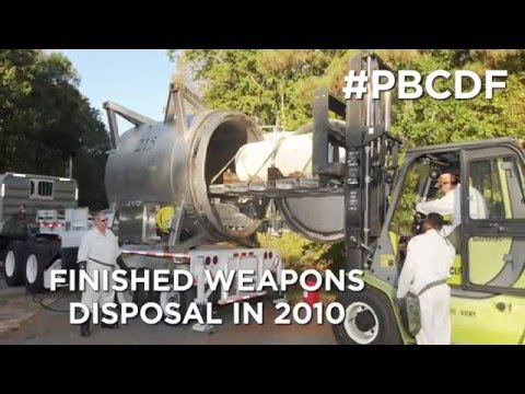 Pine Bluff Chemical Agent Disposal Facility - End of Operations Anniversary
