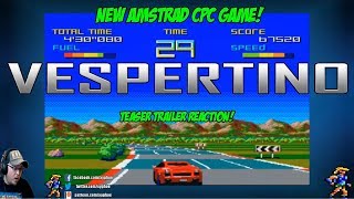 "Vespertino" STUNNING NEW AMSTRAD CPC GAME! Reacting To Teaser Trailer....