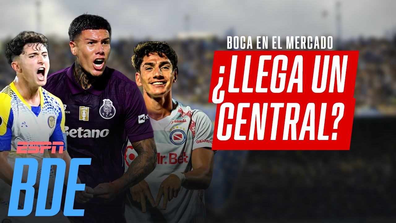 ¿QUIÉN LLEGARÁ? LOS CENTRALES QUE BOCA TIENE EN CARPETA PARA INCORPORAR