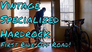 First Ride on Specialized Hardrock! Project Teal Steel