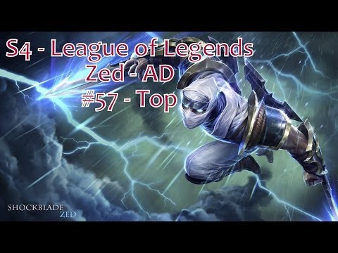 S4 - Zed - Let's Play League of Legends (German) (HD) - #57 TOP