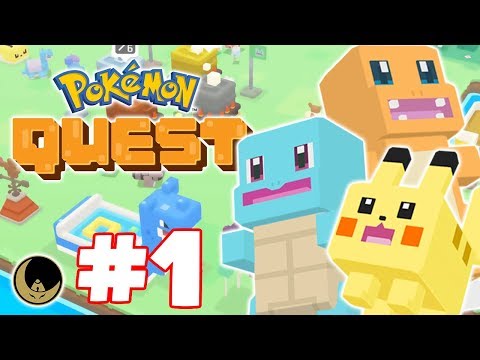 Pokemon Quest Gameplay ITA | Parte 1 - Pokemon Cubettosi!