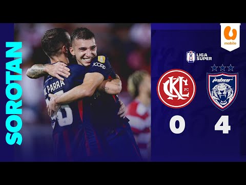 Kuala Lumpur City FC 0-4 Johor Darul Ta'zim | Sorotan Liga Super 2025/26