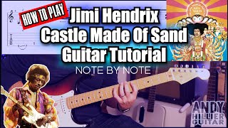 Jimi Hendrix - Castles Made of Sand Guitar Tutorial | Chords & Intro with Tabs