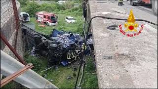 le-immagini-del-gravissimo-incidente-di-calabritto-in-irpinia