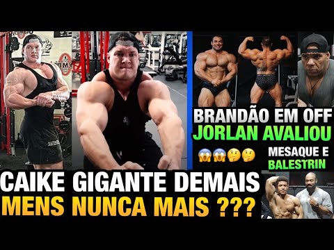 CAIKE ABSURDO: MOSTROU SHAPE GIGANTE + BRANDÃO SHAPE COMPLETO EM OFF SEASON AVALIADO POR JORLAN