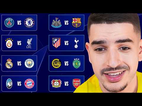The UCL Knockouts Are SET! Here's My Predictions..