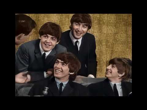 Beatles - Interview Returning From America Color