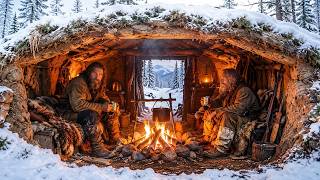 How Did Mountain Men Dugouts Stay Warm at -30°F With NO Electricity?
