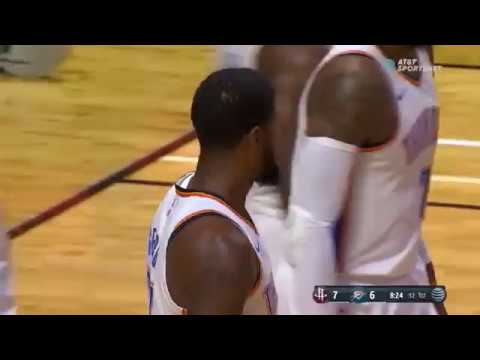 Paul George Highlights Thunder VS Houston Rockets 10/3/2017 15 PTS 5 REB 2 AST