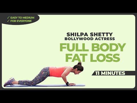 Full Body Fat Loss Workout | HIIT to Burn Calories & Build Strength | Shilpa Shetty