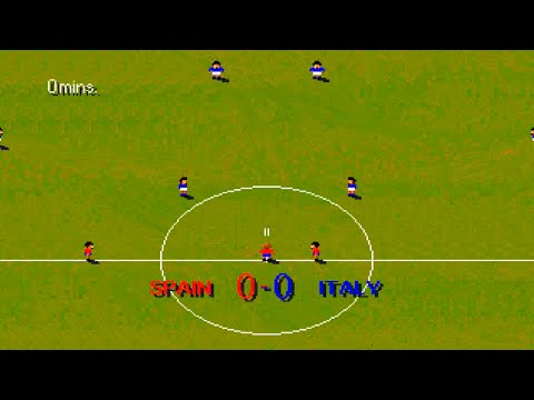 Sensible Soccer (MS-DOS) | Spain vs Italy