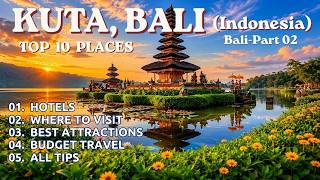 Top 10 Places of Kuta | BALI | INDONESIA | KUTA #ghumakkadphotographer