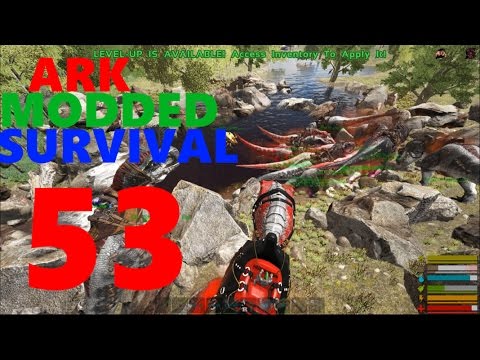 [53] Broodmother Hard Mode + Rex Swarm Vs White Tribe! (Modded Ark Survival Season 6)
