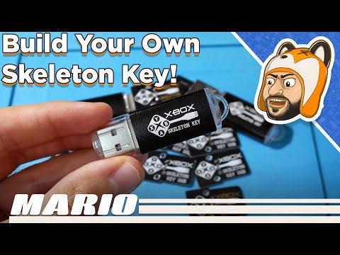 Make Your Own Skeleton Key from Scratch for the Original Xbox!