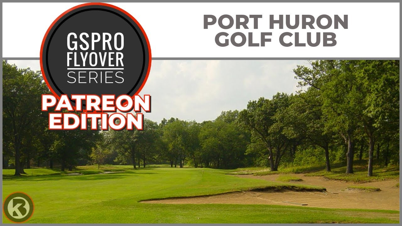 Watch Port Huron Golf Course flyover on YouTube