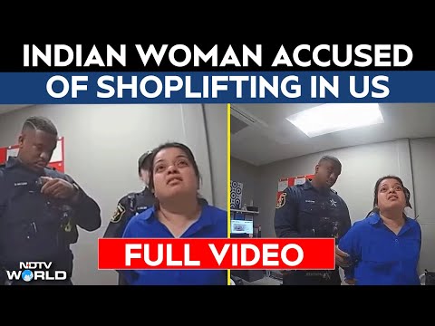 Indian Woman Caught Shoplifting From Target Store In The US: Here's What Happened | Full Video