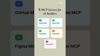 5 MCP Servers That Change Everything for AI Builders #ai #mcp #aiagents